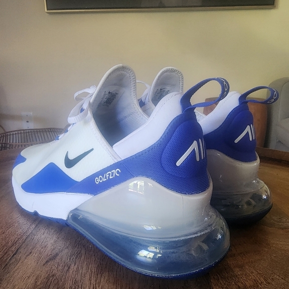 Nike Air Max 270 G Golf Shoes White Racer Blue CK6483-106 Men\'s SZ 11.5 main image 6